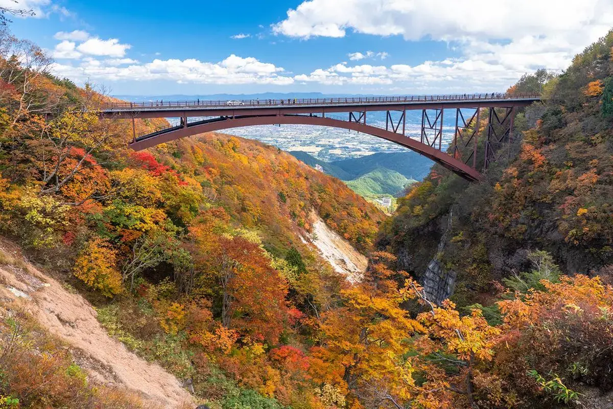 東北磐梯吾妻天際線天空