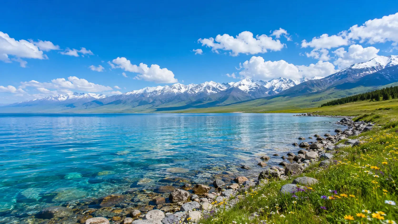 赛裡木湖景區