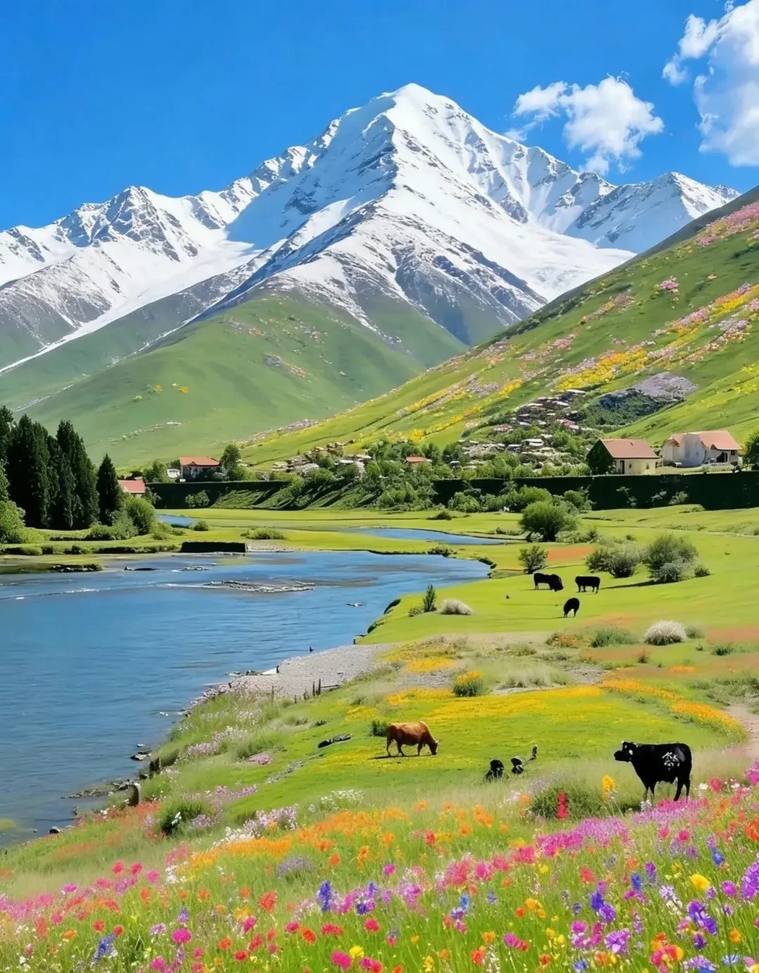 【北疆】在喀納斯與禾木尋找瑞士・伊犁薰衣草花季・獨庫公路・西域佛窟｜文化考察交流團、無購物