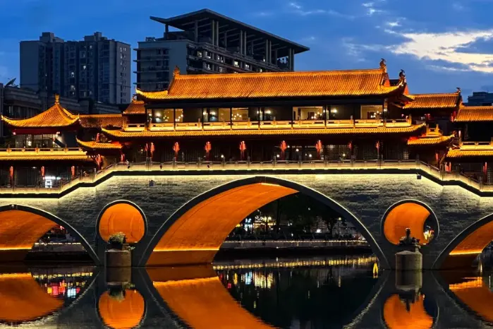 安順廊橋九眼橋.