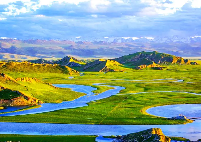 巴音布魯克大草原